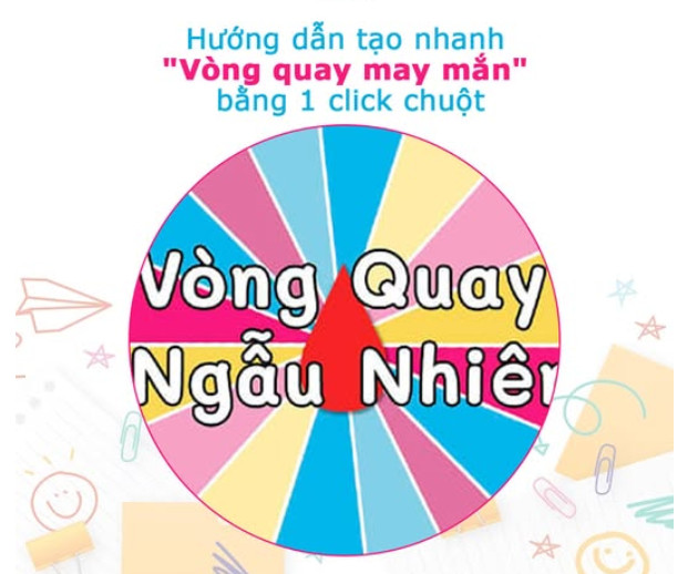 vòng quay may mắn facebook